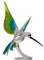 Preview: Orchideenstab - Kolibri (normale Ausführung / transp.hellblau-grün)